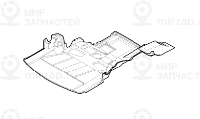 Экран моторного отсека Пд
 BMW 51718265977
