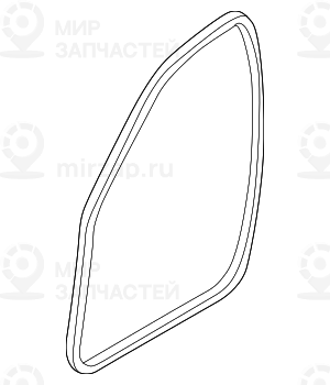 Защитная окантовка двери Пд ANTHRAZIT
 BMW 51727044943