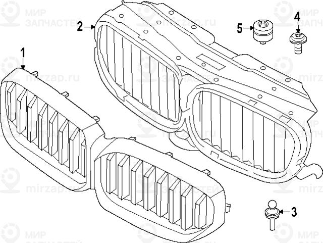 Воздуховод
 BMW 51745A218F4