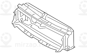 Воздуховод радиатора сист.охлажд.двиг.
 BMW 51747290605