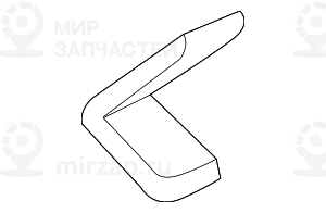 Воздуховод переднего крыла л
 BMW 51747293733