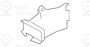 Luftfьhrung Bremse Links
 BMW 51747359791