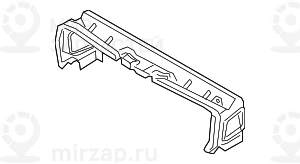 Воздуховод радиатора Вх
 BMW 51747359796