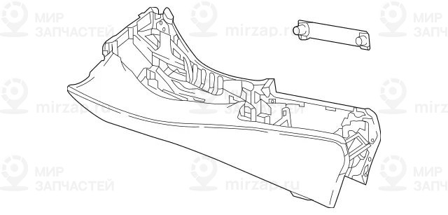 Запчасть Mercedes-Benz A21368010087C70