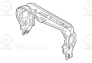 Воздуховод радиатора
 BMW 51747421675