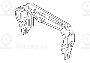 Воздуховод Радиатора Вх
 BMW 51747454026