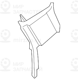 Luftfьhrung Seitlich Links
 BMW 51747465289