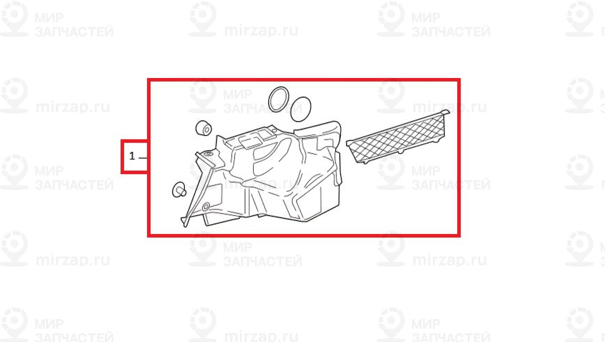 Verkleidung
 Mercedes-Benz A21369077009F08