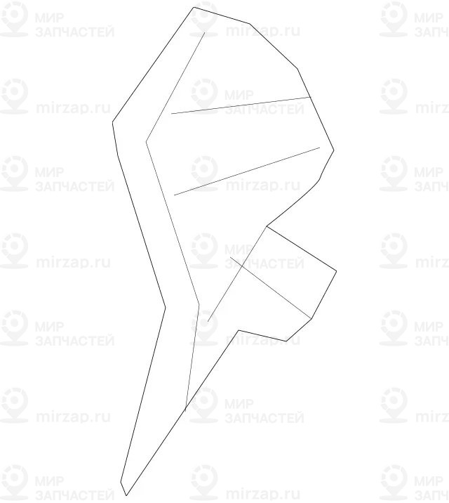 Запчасть Mercedes-Benz A21369249007H52