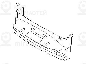 Воздуховод нж
 BMW 51748058911