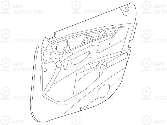 Запчасть Mercedes-Benz A21372079079K01