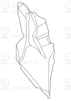Воздуховод Вынес. Радиатора Пд Л
 BMW 51748070237