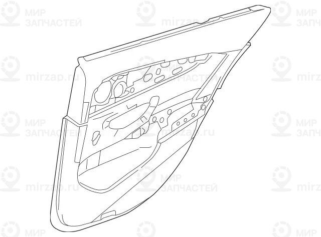 Запчасть Mercedes-Benz A21373072059K01