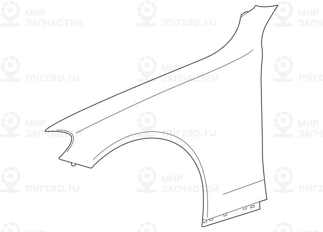 Запчасть Mercedes-Benz A2138800701