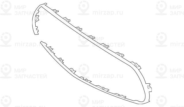 Запчасть Mercedes-Benz A2138858204