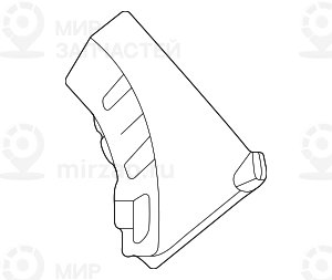 Воздуховод Крыла Загрунт. П Пд
 BMW 51749851538