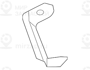 Кронштейн облицовки днища кузова Пд Ср
 BMW 51757127356