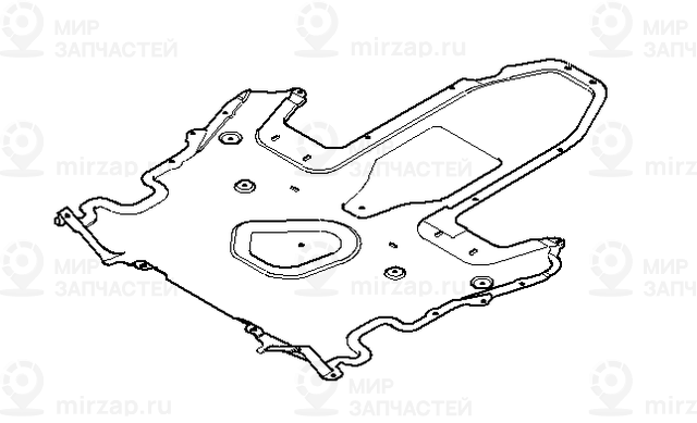 Облицовка Днища Кузова Ср
 BMW 51757138612