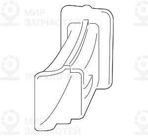 Воздушный канал П
 BMW 51757185168