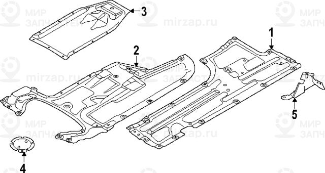 Запчасть BMW 51757224468