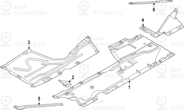 Запчасть BMW 51757241838