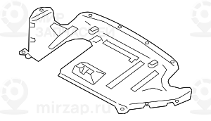 Задний Диффузор
 BMW 51757428190