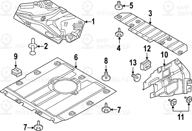 Запчасть BMW 51757931783