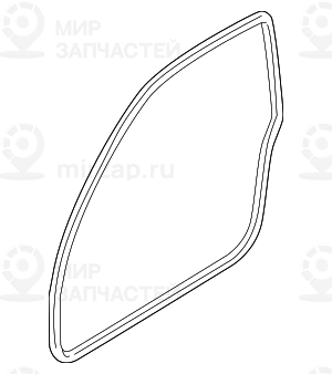 Уплотнитель двери Л
 BMW 51767175783