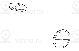 Заглушка
 BMW 51767205140