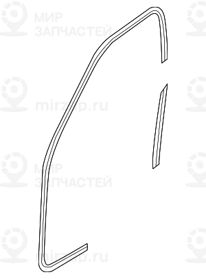 Уплотнитель Двери Пд
 BMW 51767221840
