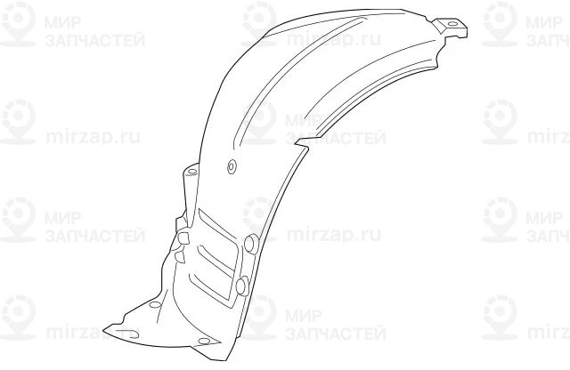 Запчасть Mercedes-Benz A2166901030