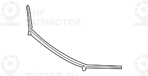 Abdichtung Frontklappe Vorne
 BMW 51767329384