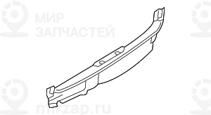 Abdichtung Seitenwand Oben Rechts
 BMW 51767329400
