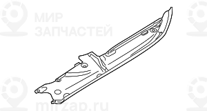 Abdichtung Seitenwand Links
 BMW 51767349605
