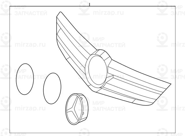Запчасть Mercedes-Benz A2168800683