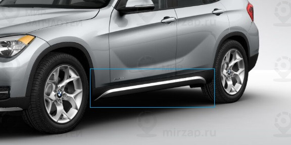 Щиток швеллера л
 BMW 51772993563