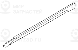 Щиток швеллера п
 BMW 51772993564