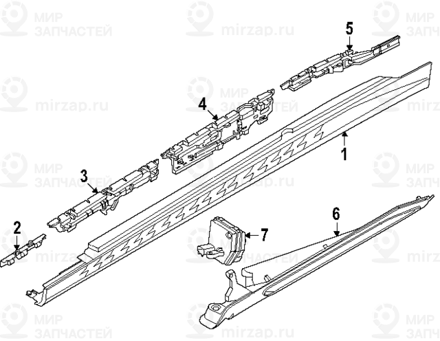 Запчасть BMW 51775A5A705