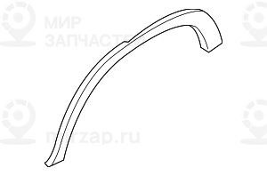 Накладка арки колеса п зд ! заменен на 51772452500
 BMW 51777163560