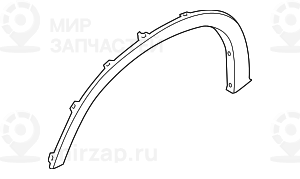 Накладка арки колеса л пд
 BMW 51777176235