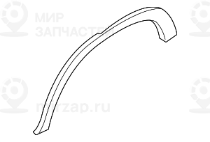 Накладка арки колеса л зд
 BMW 51777176329