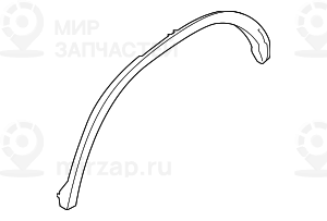 Накладка Арки Колеса Л Зд
 BMW 51777181677