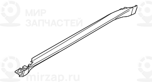 Щиток швеллера Л SCHWARZ
 BMW 51777191241