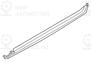 Щиток швеллера П SCHWARZ
 BMW 51777210080