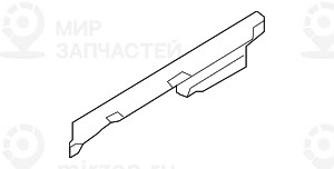Планка крепления П
 BMW 51777256918