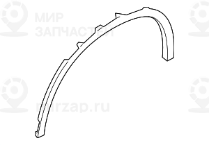 Накладка арки колеса л пд
 BMW 51777294373
