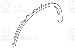 Blende Radlauf Vorne Links
 BMW 51777319843