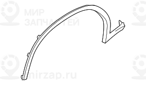 Radlaufblende Vorn Rechts
 BMW 51777400672
