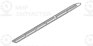 Накладка Порога Л
 BMW 51777468101