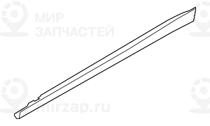 Облицовка порога грунт. п
 BMW 51778056580